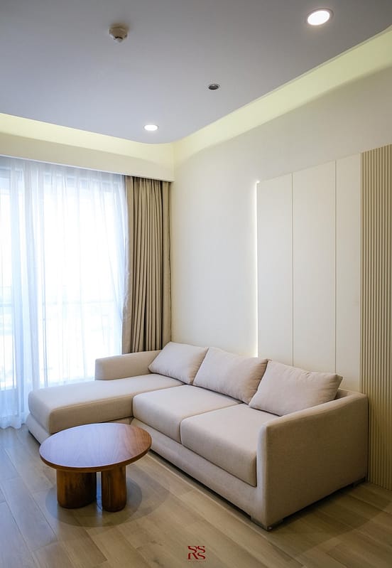 Hoàn thiện nội thất phòng khách căn hộ Masteri Centre Point, quận 9