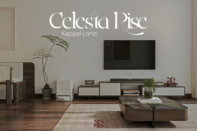 Thiết kế nội thất căn hộ Celesta Rise - Keppel Land
