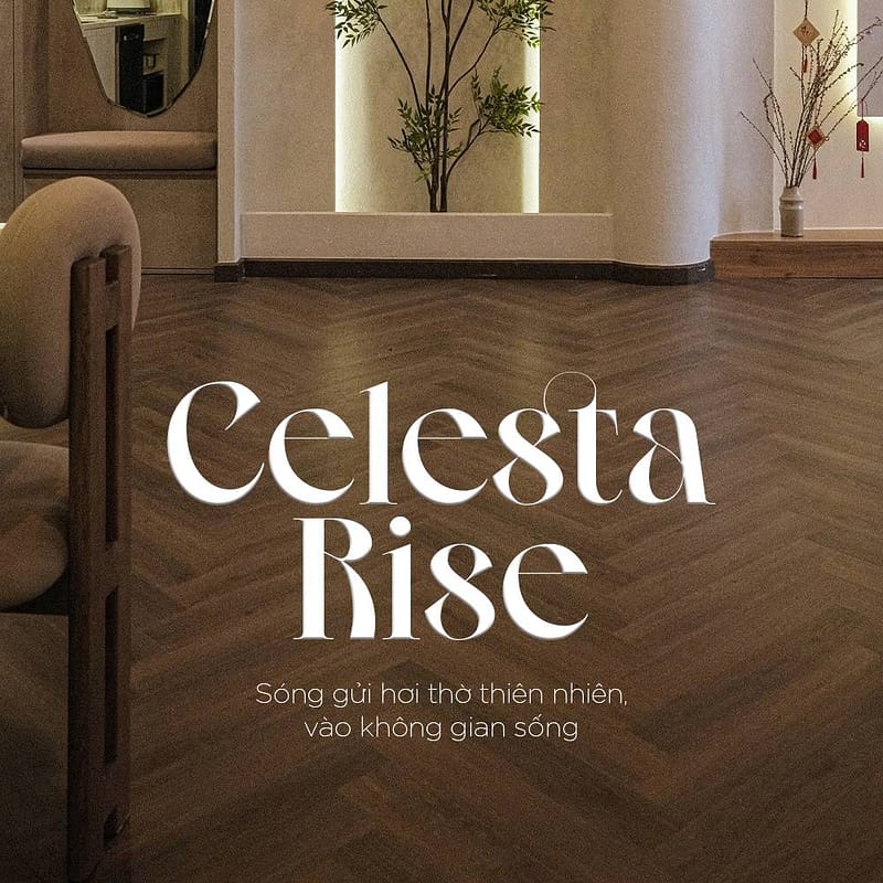 Hoàn thiện nội thất căn hộ Celesta Rise (Wabi-Sabi Style)