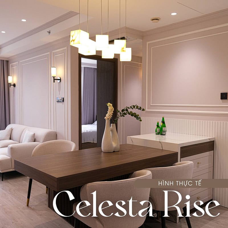 Hoàn thiện nội thất căn hộ Celesta Rise - Keppel Land (Neoclassic)