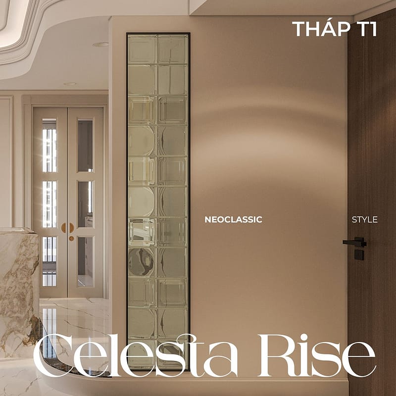 Thiết kế nội thất căn hộ Celesta Rise, Neoclassic Style