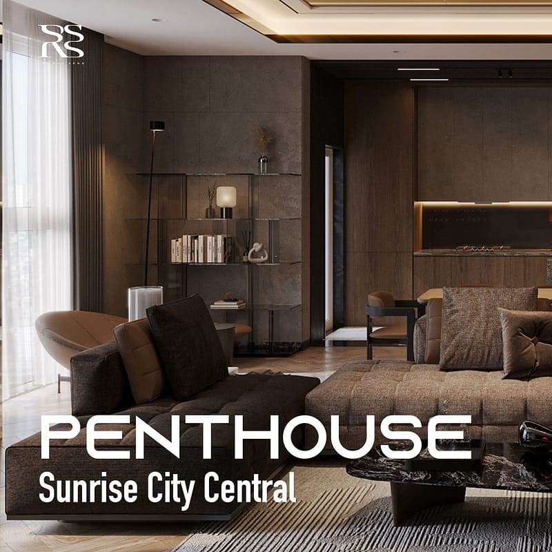 Thiết kế nội thất PENTHOUSE – Sunrise City Central, Modern Style
