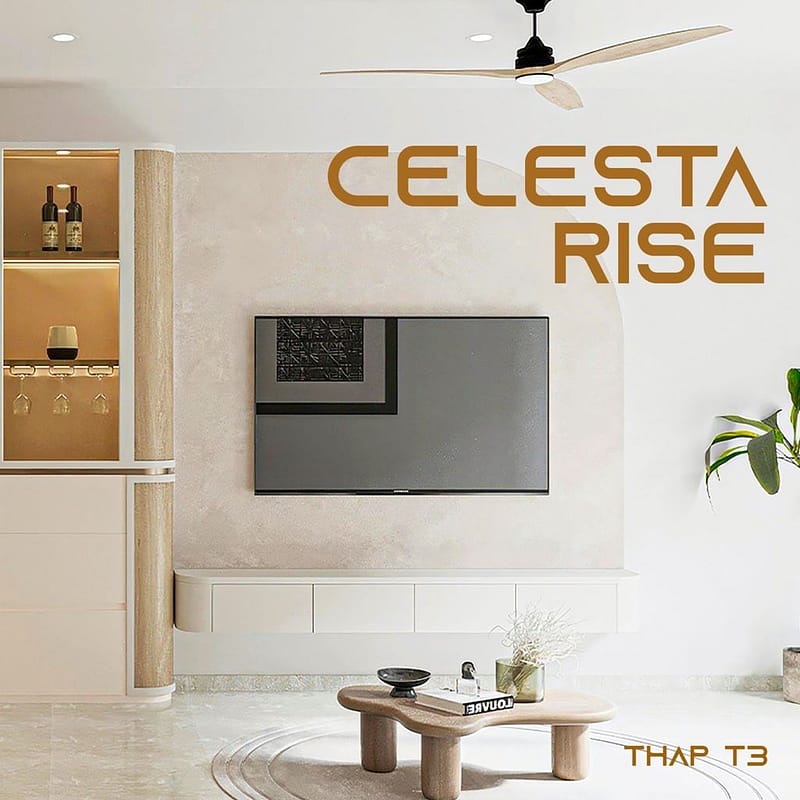 Thiết kế nội thất căn hộ Celesta Rise - Keppel Land, Japandi - Modern