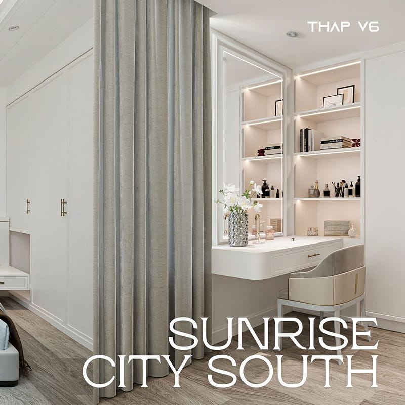 Thiết kế nội thất căn hộ Sunrise City South, Neo Classical - Modern